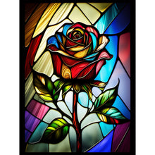 Load image into Gallery viewer, Rose-Full Round Diamond Painting-30x40cm