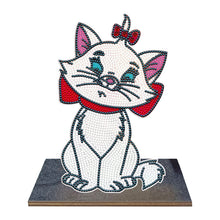 Load image into Gallery viewer, Giraffe/Marie Cat-Single Side Drill-Wooden Ornaments