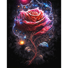 Load image into Gallery viewer, Rose-Full Round Diamond Painting-30x40cm