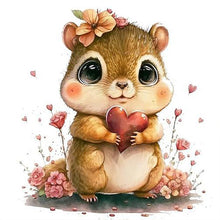 Load image into Gallery viewer, Dog-Full Round Diamond Painting-30x30cm