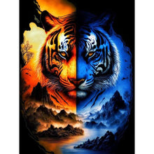 Load image into Gallery viewer, Tiger-Full Round Diamond Painting-30x40cm