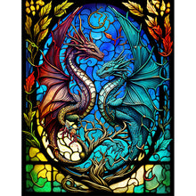 Load image into Gallery viewer, Pterosaur-Full Round Diamond Painting-30x40cm