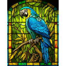 Load image into Gallery viewer, Parrot-Full Round Diamond Painting-30x40cm