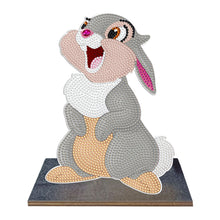 Load image into Gallery viewer, Rabbit/Cat/Dragon-Single Side Drill-Wooden Ornaments