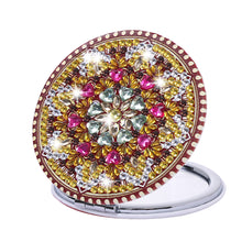 Load image into Gallery viewer, Mandala-Diamond Makeup Mirror