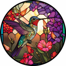 Load image into Gallery viewer, Stained Glass Animal-Full Round Diamond Painting-35x35cm