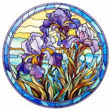 Load image into Gallery viewer, Flower-Full Round Diamond Painting-30x30cm
