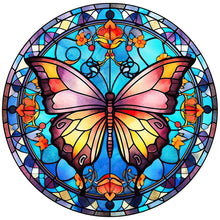 Load image into Gallery viewer, Butterfly-Full Round Diamond Painting-30x30cm