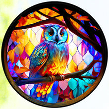 Load image into Gallery viewer, Stained Glass Animal-Full Round Diamond Painting-30x30cm
