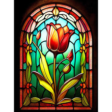 Load image into Gallery viewer, Stained Glass Animal-Full Round Diamond Painting-30x40cm