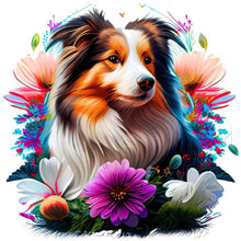 Load image into Gallery viewer, Dog-Full Round Diamond Painting-30x30cm