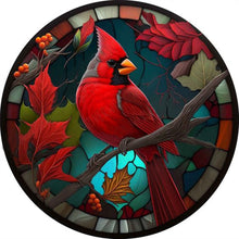 Load image into Gallery viewer, Stained Glass Animal-Full Round Diamond Painting-30x30cm