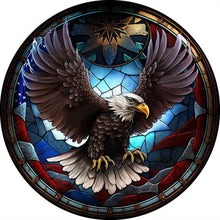 Load image into Gallery viewer, Stained Glass Animal-Full Round Diamond Painting-30x30cm