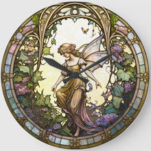 Load image into Gallery viewer, Stained Glass Elf-Full Round Diamond Painting-30x30cm