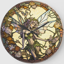 Load image into Gallery viewer, Stained Glass Elf-Full Round Diamond Painting-30x30cm