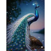 Load image into Gallery viewer, Peacock-Full Round Diamond Painting-30x40cm