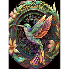 Load image into Gallery viewer, Hummingbird-Full Round Diamond Painting-30x40cm