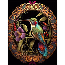 Load image into Gallery viewer, Hummingbird-Full Round Diamond Painting-30x40cm