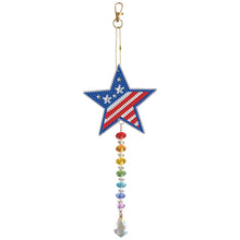 Load image into Gallery viewer, Independence Day Pentagram-Crystal Light Catcher