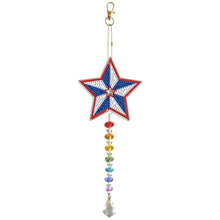 Load image into Gallery viewer, Independence Day Pentagram-Crystal Light Catcher