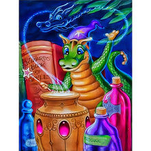Load image into Gallery viewer, Dragon-Full Round Diamond Painting-30x40cm