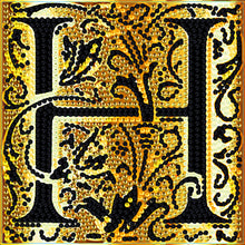 Load image into Gallery viewer, 24 Alphabet-Diamond Sticker