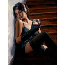 Load image into Gallery viewer, Sexy Girl-Full Round Diamond Painting-30x40cm