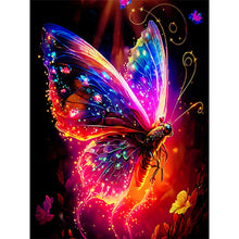Load image into Gallery viewer, Butterfly-Full Round Diamond Painting-30x40cm