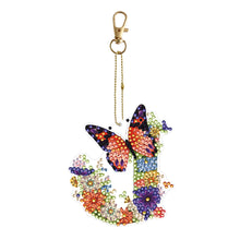 Load image into Gallery viewer, 26 Alphabet Flowers-Double Sided Keychain