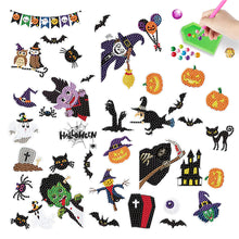 Load image into Gallery viewer, 4pcs/set-Halloween-Diamond Sticker