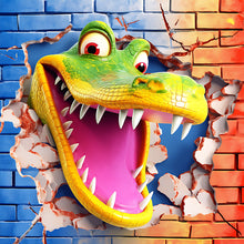 Load image into Gallery viewer, Animal-Full Round Diamond Painting-30x30cm