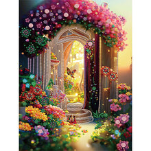 Load image into Gallery viewer, Garden House-Partial Special Diamond Painting-30x40cm