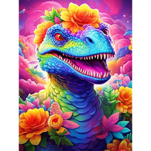 Load image into Gallery viewer, Rainbow Dragon-Full Round Diamond Painting-30x40cm