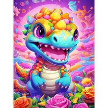 Load image into Gallery viewer, Rainbow Dragon-Full Round Diamond Painting-30x40cm