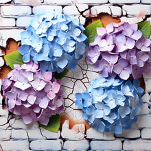 Load image into Gallery viewer, Flowers-Full Round Diamond Painting-30x30cm