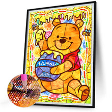 Load image into Gallery viewer, Stained Glass Cartoon-Full Round Diamond Painting-30x40cm