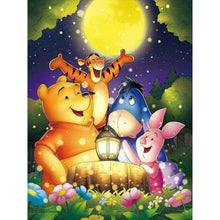 Load image into Gallery viewer, Winnie The Pooh And His Friends-Full Round Diamond Painting-30x40cm