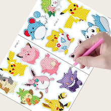 Load image into Gallery viewer, 2pcs Pokémon - 5d diy craft stickers
