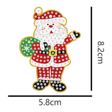 Load image into Gallery viewer, 5pcs/set Double Sided Christmas DIY Diamond Painting  Hanging Pendant Trees Decoration