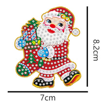 Load image into Gallery viewer, 5pcs/set Double Sided Christmas DIY Diamond Painting  Hanging Pendant Trees Decoration