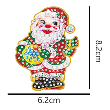 Load image into Gallery viewer, 5pcs/set Double Sided Christmas DIY Diamond Painting  Hanging Pendant Trees Decoration