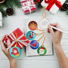 Load image into Gallery viewer, 10pcs/set DIY Diamond Painting Decoration Christmas / Halloween Tree Pendants