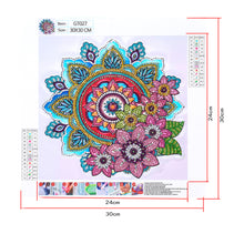 Load image into Gallery viewer, Datura Flowers-Special Shaped Crystal Diamond Painting-30*30cm