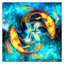 Load image into Gallery viewer, Pisces - Full Drill Diamond Painting