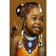 Load image into Gallery viewer, Little Girl - Full Drill Diamond Painting