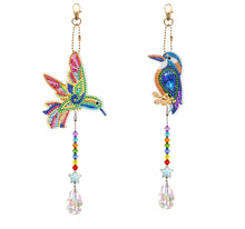 Load image into Gallery viewer, DIY 5D Diamond Double side Window Hanging