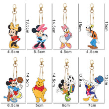 Load image into Gallery viewer, 8pcs Mickey Mouse Double Sided Keychain