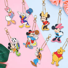 Load image into Gallery viewer, 8pcs Mickey Mouse Double Sided Keychain