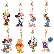 Load image into Gallery viewer, 8pcs Mickey Mouse Double Sided Keychain