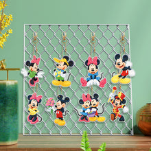 Load image into Gallery viewer, 8pcs Mickey Mouse Double Sided Keychain